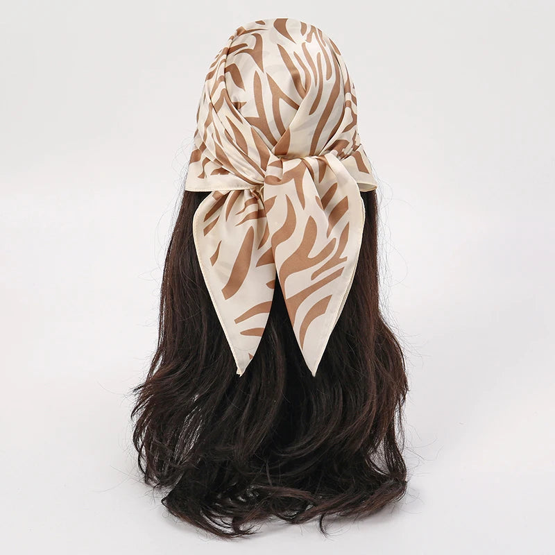 Retro Satin Scarf