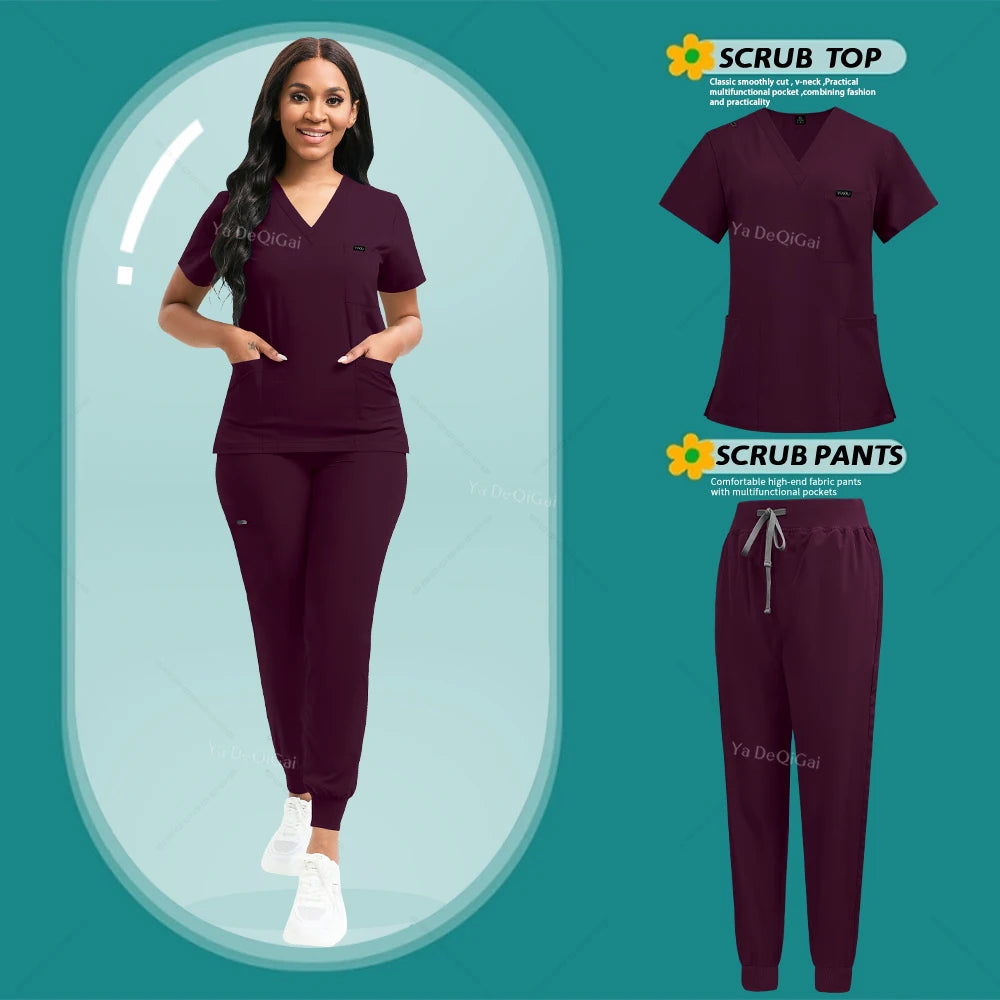 Essential Stretch Scrub Set 🤍