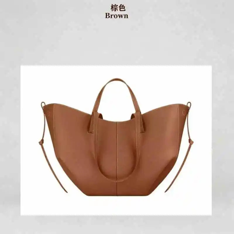 Vintage Vegan Leather Work Shopping Handbag