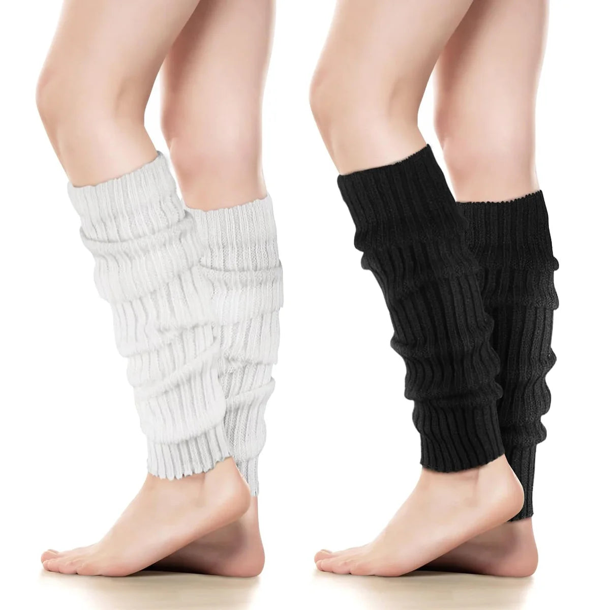 Classic Knit Leg Warmers 🤍