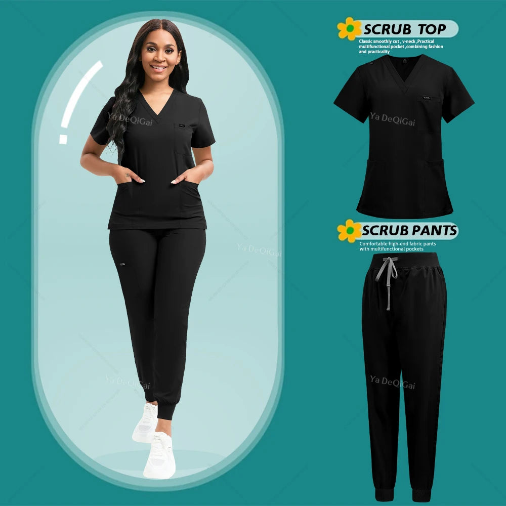 Essential Stretch Scrub Set 🤍