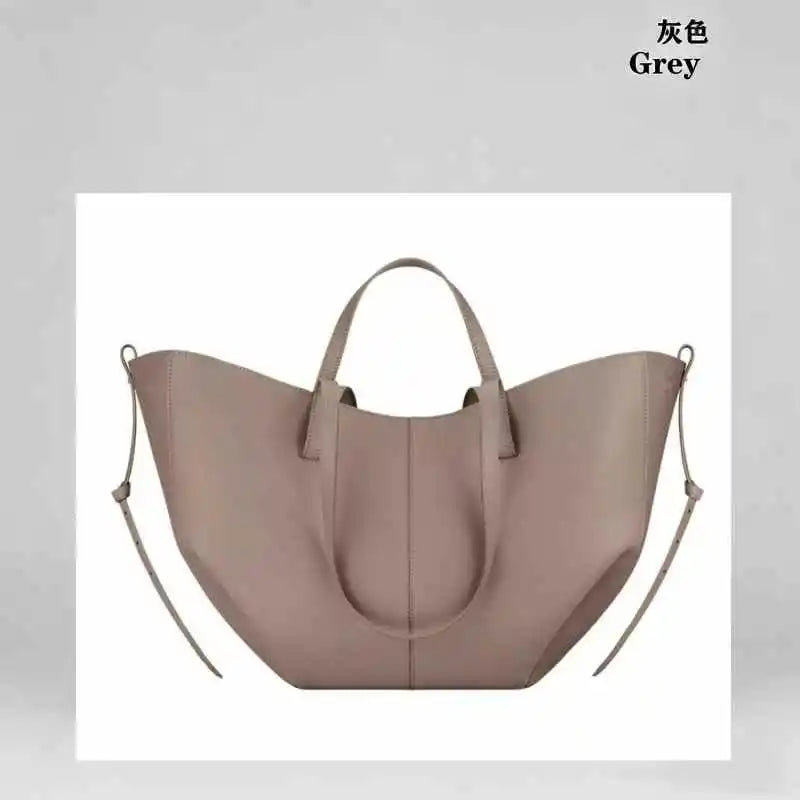 Vintage Vegan Leather Work Shopping Handbag