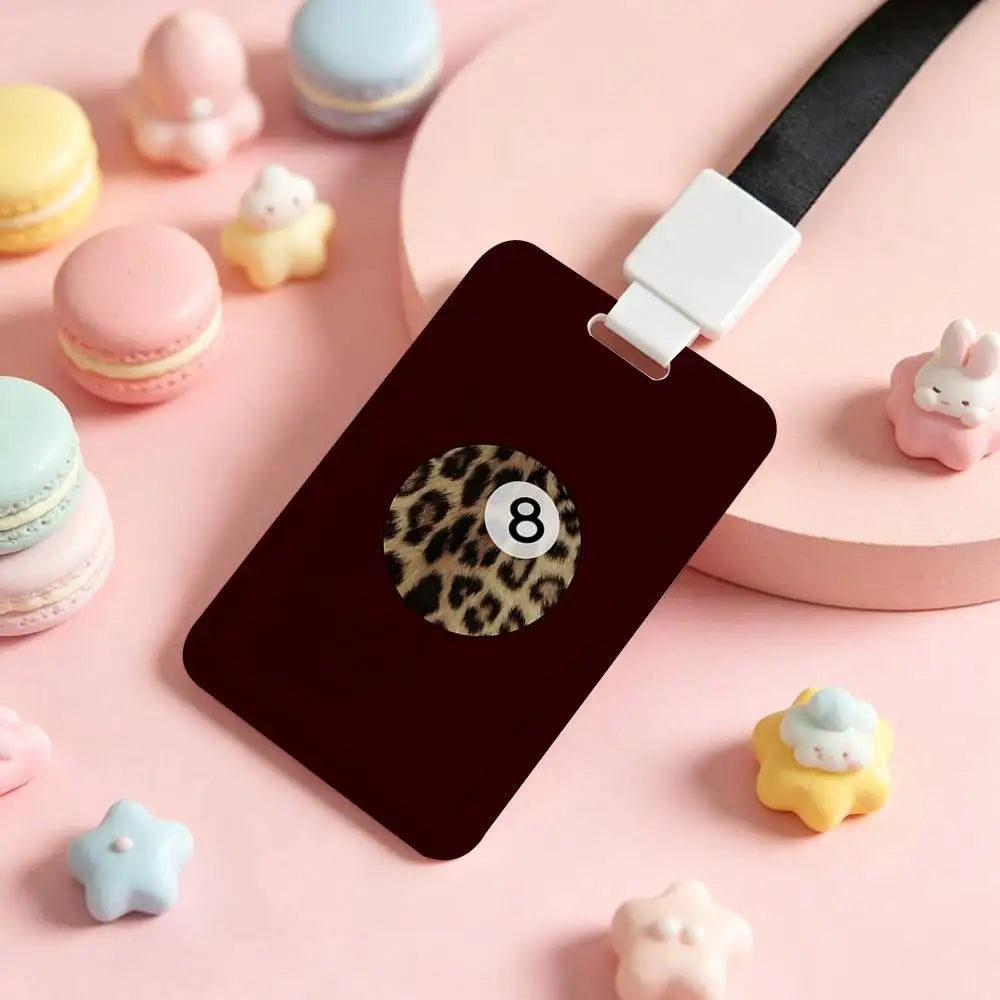 Trendiger Kartenhalter mit Schleifen- & Leo-Print 🎀