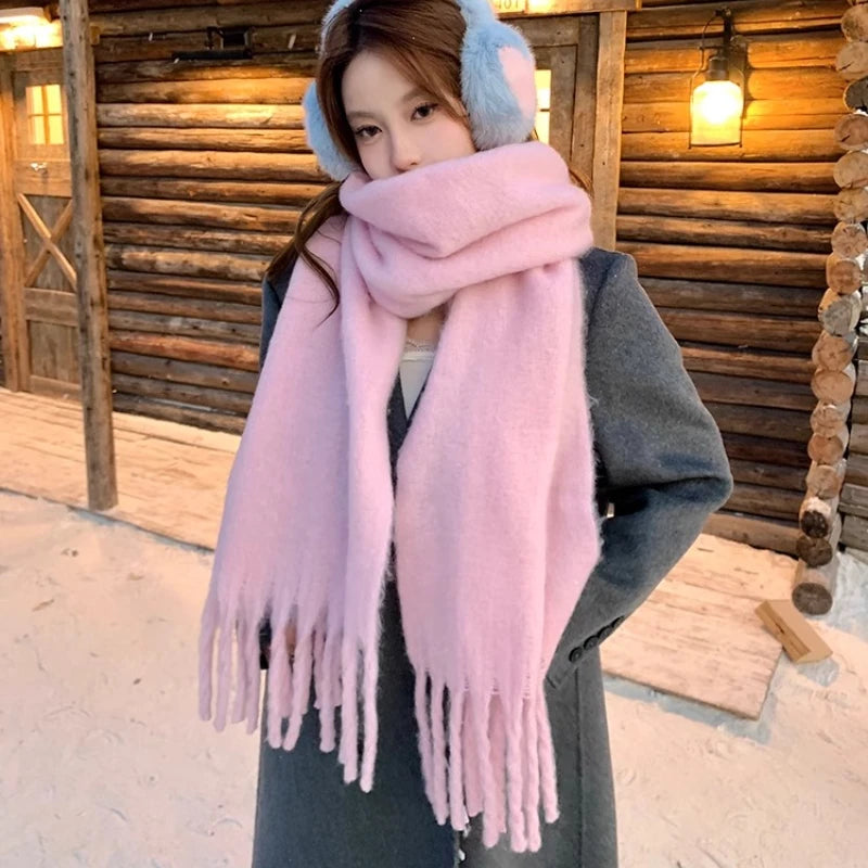 Oversized Soft Winter Scarf