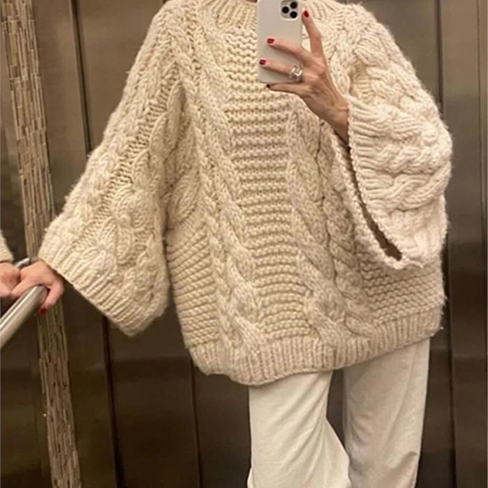 Oversized Chunky Knit Sweater
