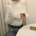 Soft Mock Neck Knit Top