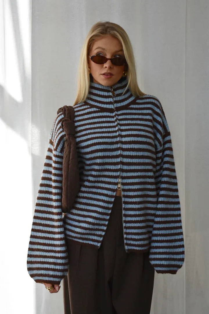 Zip Knit Cardigan