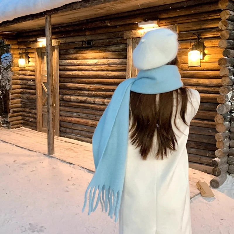 Oversized Soft Winter Scarf