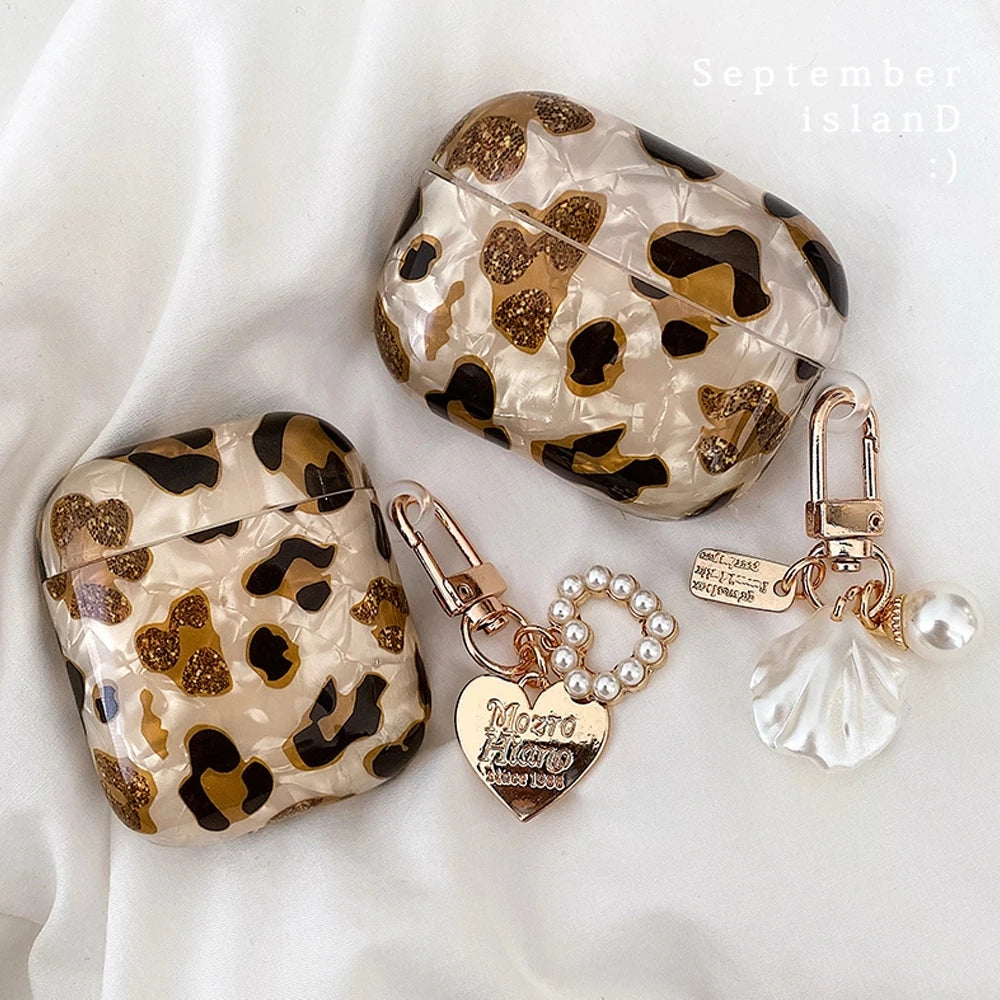 Leopard Glam AirPods Case 🤎✨