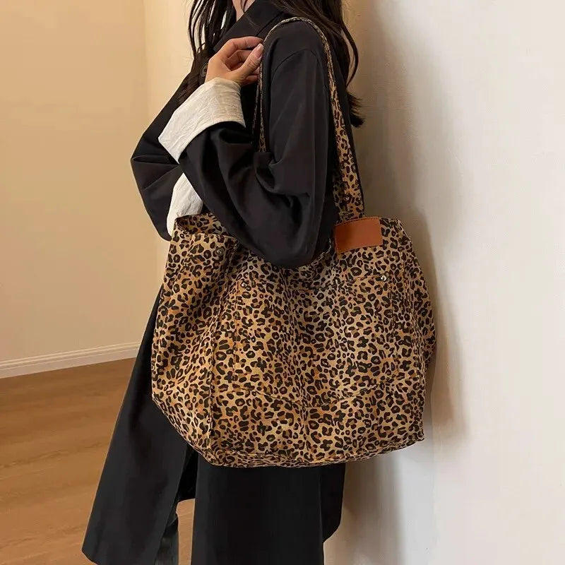Leopard Oversized Tote Bag 🐆