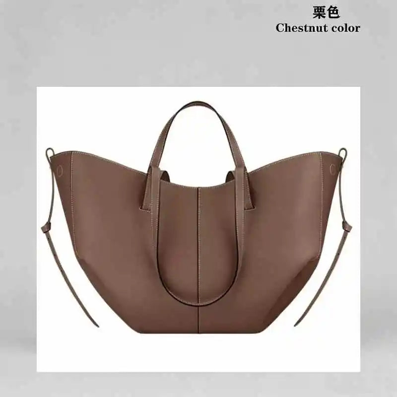 Vintage Vegan Leather Work Shopping Handbag