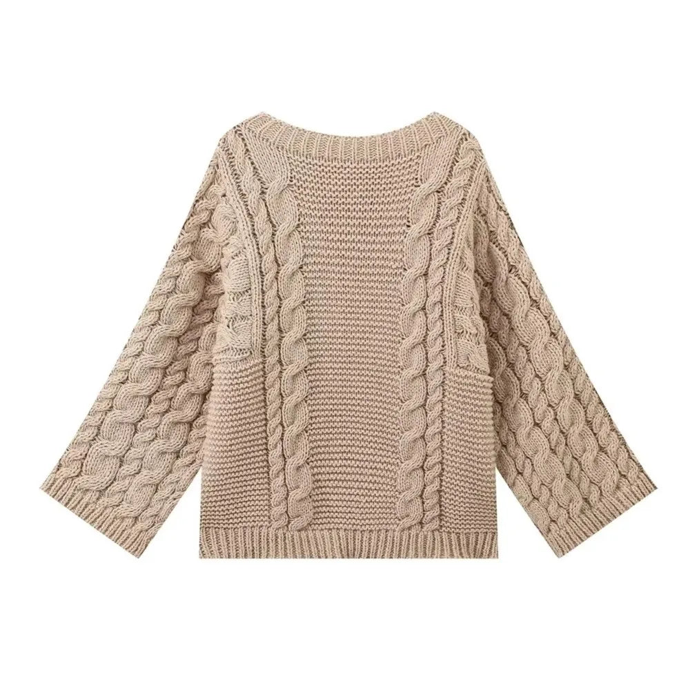 Oversized Chunky Knit Sweater