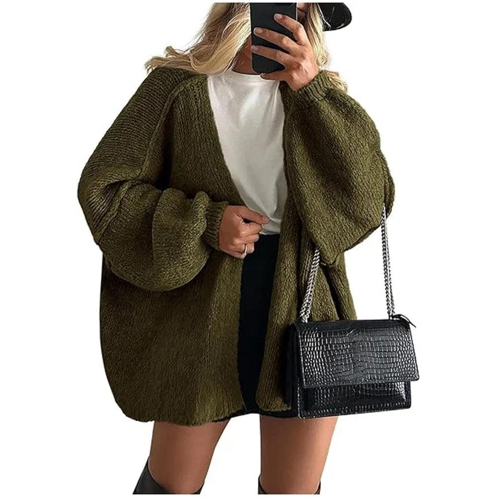 Cozy Oversized Knit Cardigan
