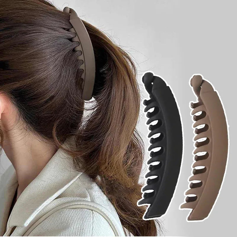 Everyday Banana Hair Clips 🤎