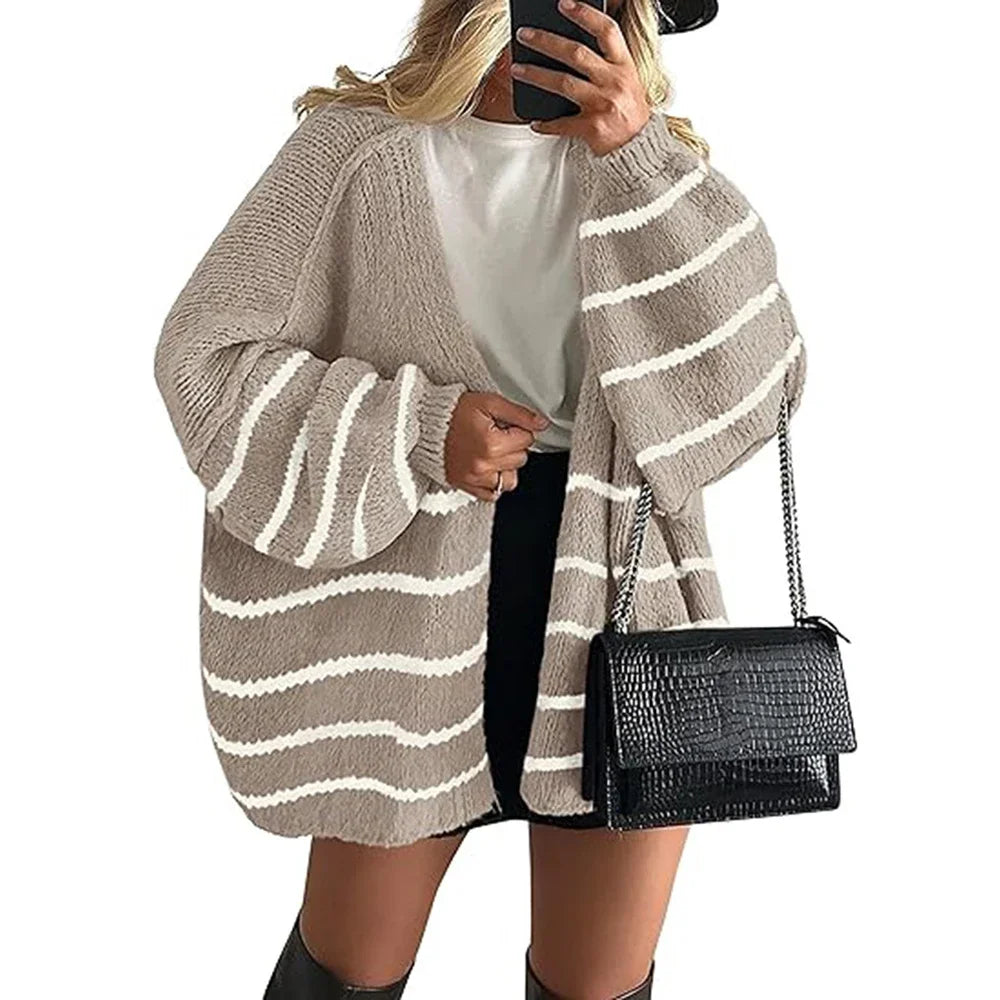 Cozy Oversized Knit Cardigan