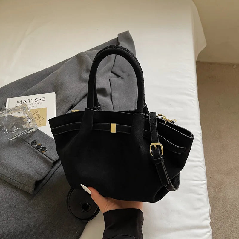 MSuede Style Tote Bag 🤎