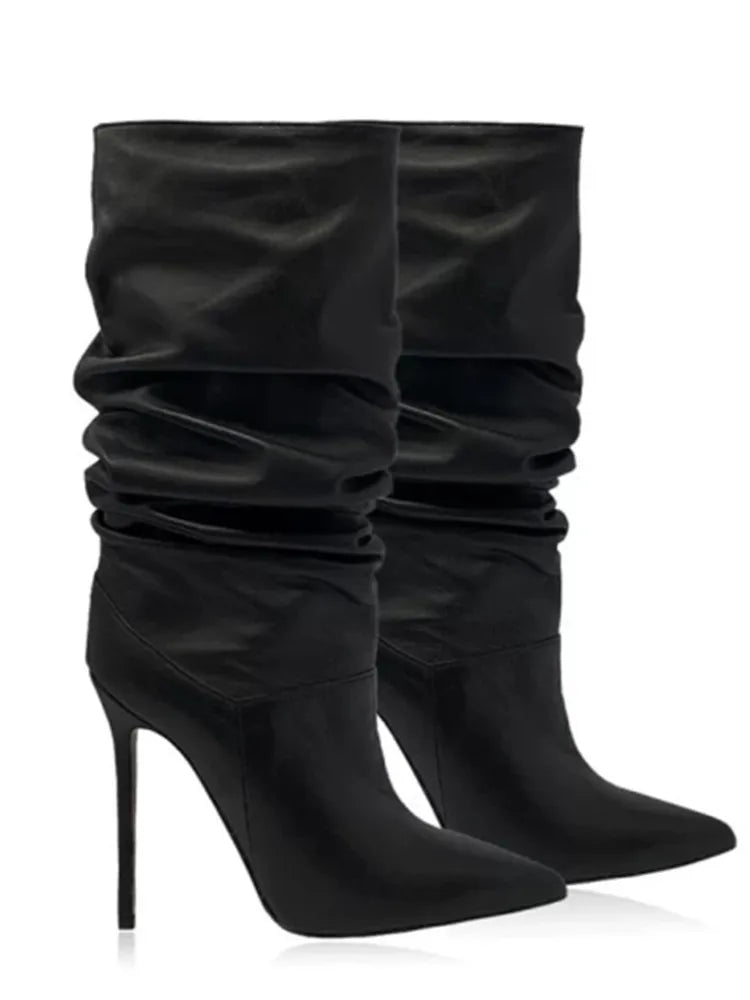 Slouchy Heeled Boots 🤎